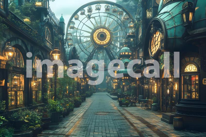 024 steampunk carnival 50 backdrops bd25578