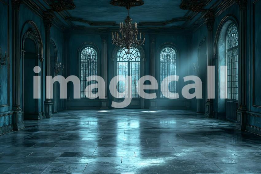 012 haunted manor ballroom 40 backdrops bd25481