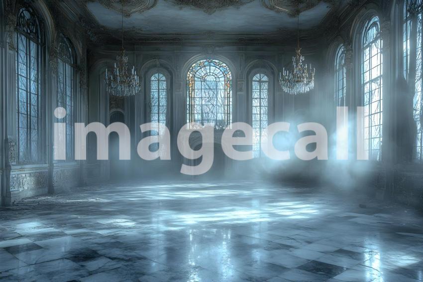 015 haunted manor ballroom 40 backdrops bd25481