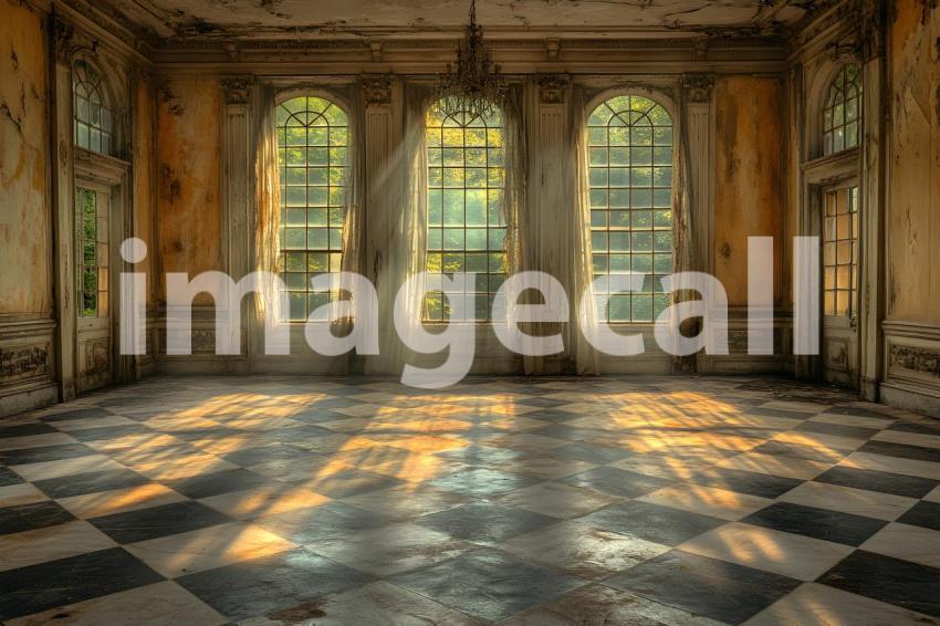 006 haunted manor ballroom 40 backdrops bd25481