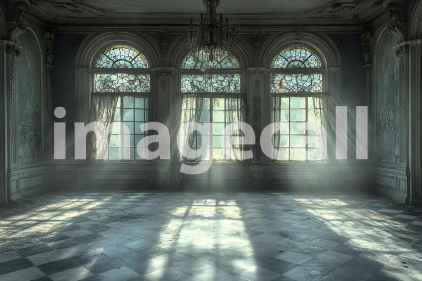 018 haunted manor ballroom 40 backdrops bd25481