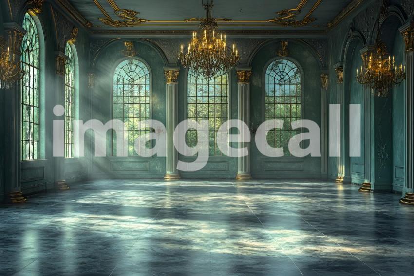 005 haunted manor ballroom 40 backdrops bd25481