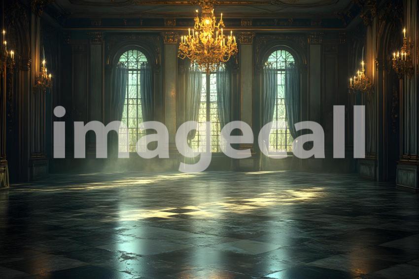019 haunted manor ballroom 40 backdrops bd25481
