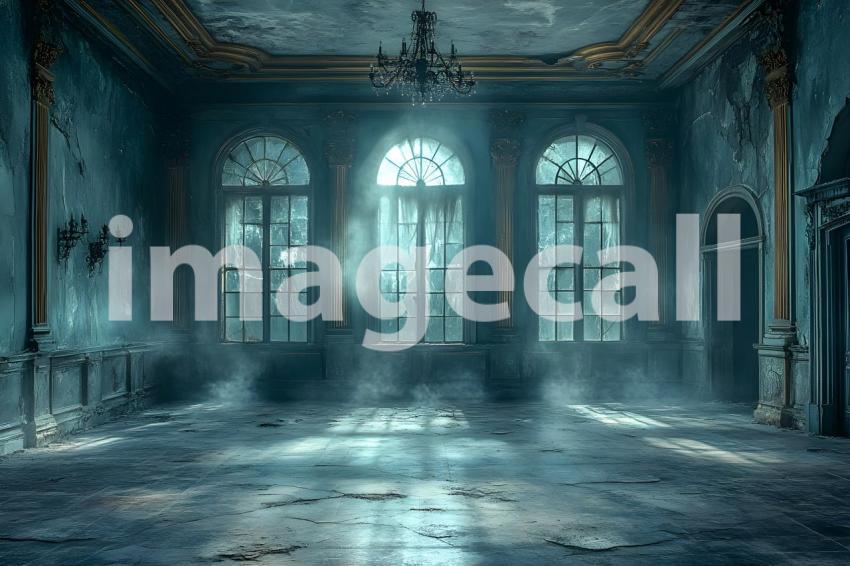 022 haunted manor ballroom 40 backdrops bd25481