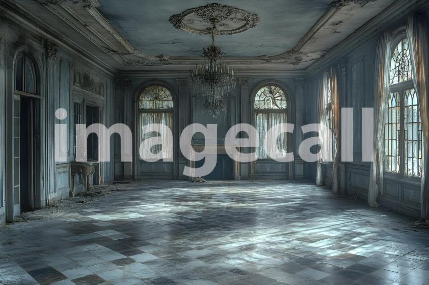 023 haunted manor ballroom 40 backdrops bd25481