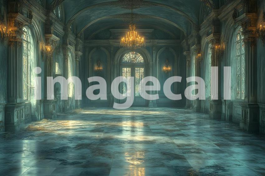 030 haunted manor ballroom 40 backdrops bd25481