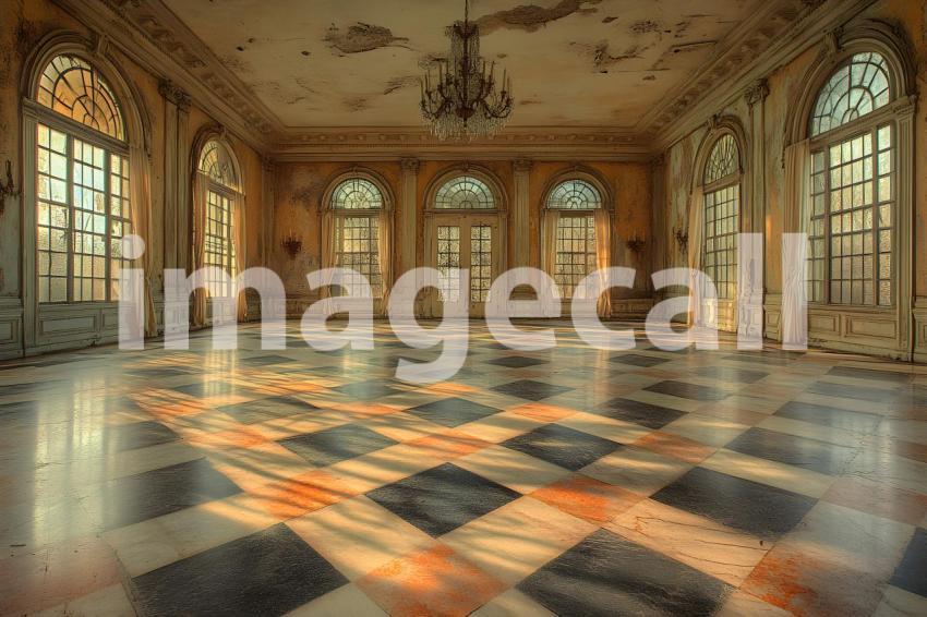 034 haunted manor ballroom 40 backdrops bd25481