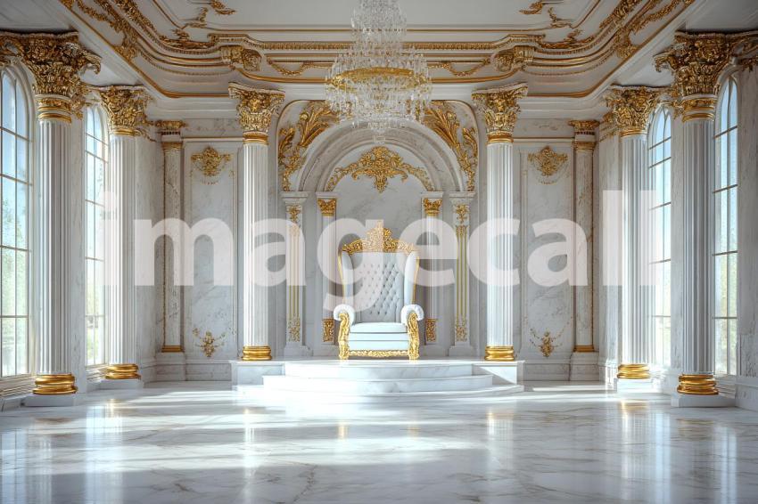 005 ivory throne hall 30 backdrops bd25491