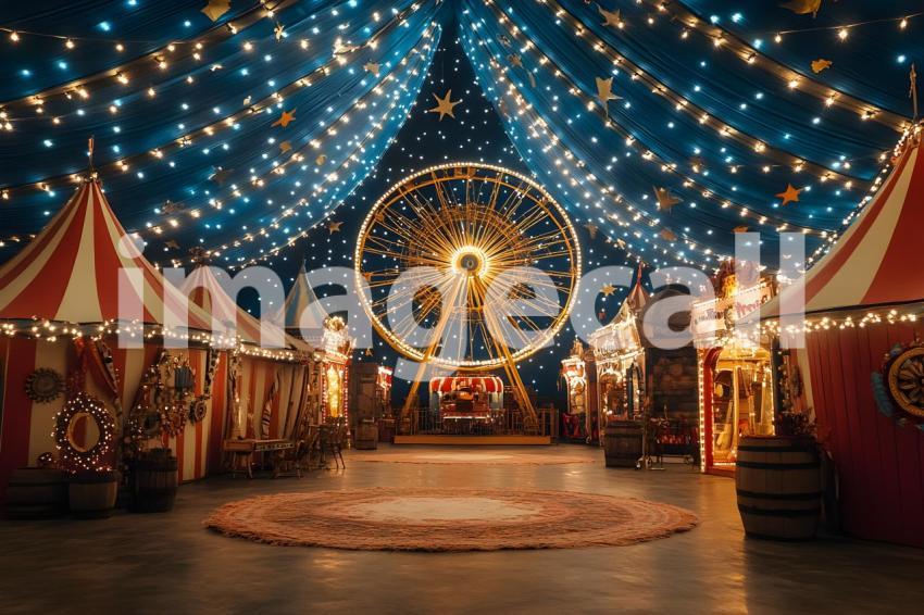 003 steampunk carnival 50 backdrops bd25578