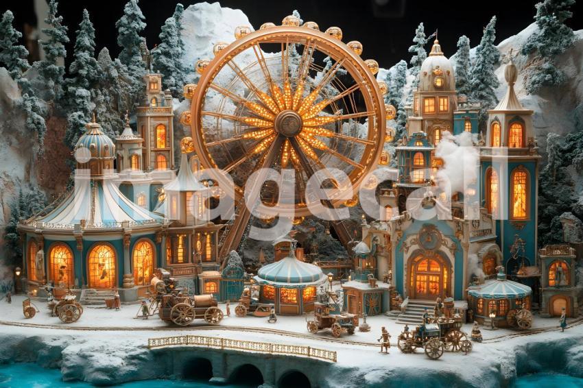 014 steampunk carnival 50 backdrops bd25578