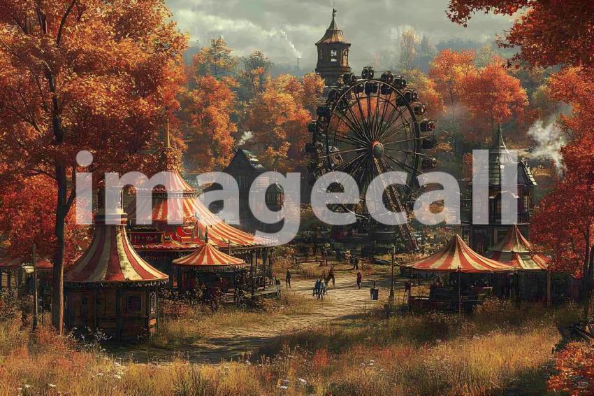 001 steampunk carnival 50 backdrops bd25578