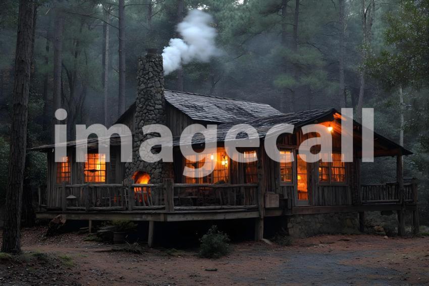 033 rustic cabin retreat 35 backdrops bd25557