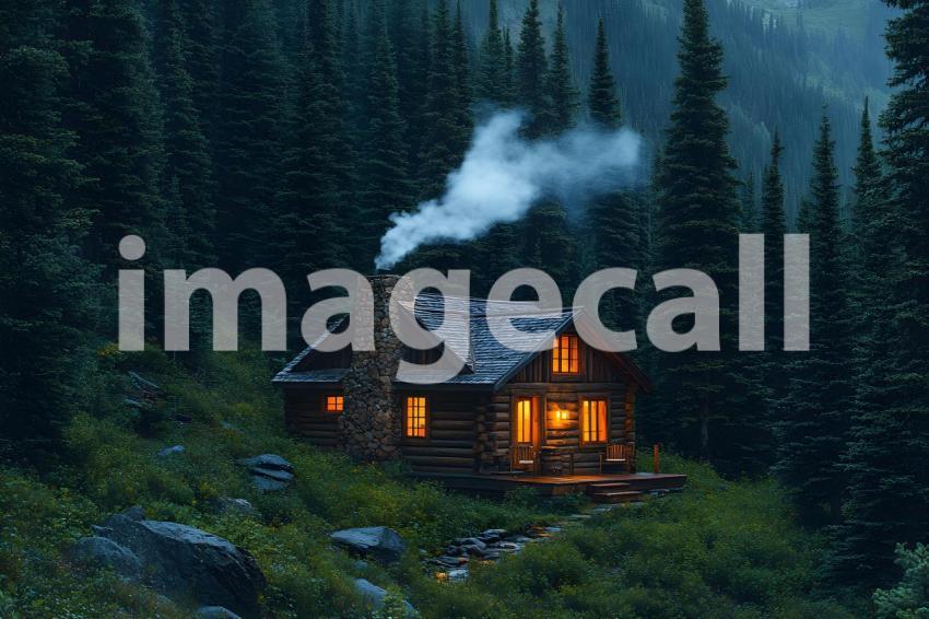 034 rustic cabin retreat 35 backdrops bd25557
