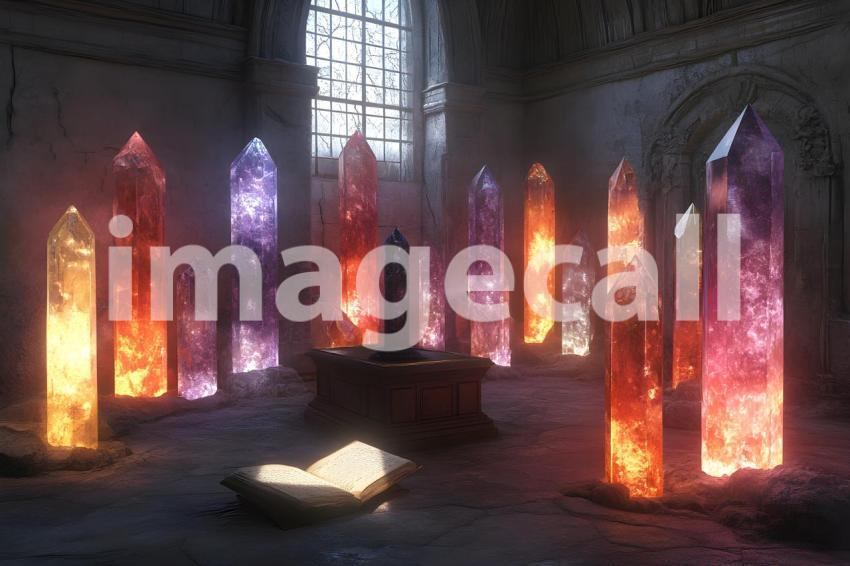 001 cursed crystal chamber 30 backdrops bd25443