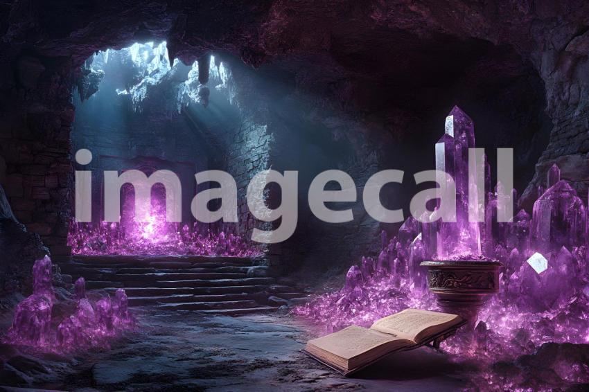 004 cursed crystal chamber 30 backdrops bd25443