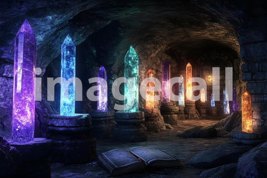 008 cursed crystal chamber 30 backdrops bd25443