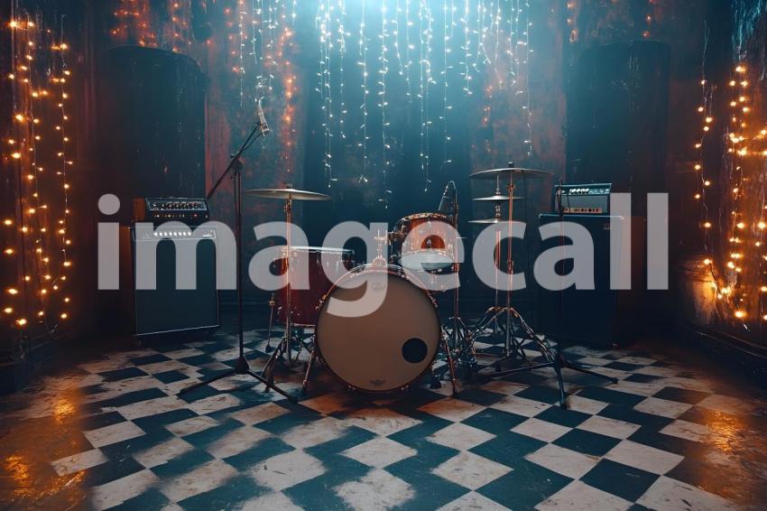 009 dance hall vintage 30 backdrops bd25445