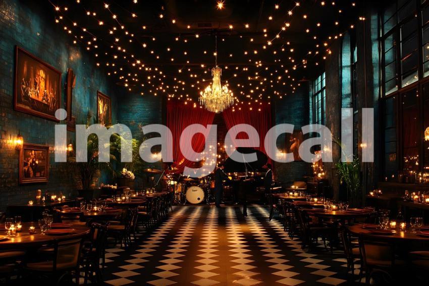 008 dance hall vintage 30 backdrops bd25445