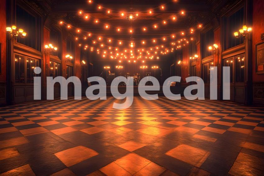 003 dance hall vintage 30 backdrops bd25445