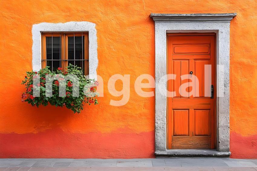 051 orange wall texture 70 backdrops b25225