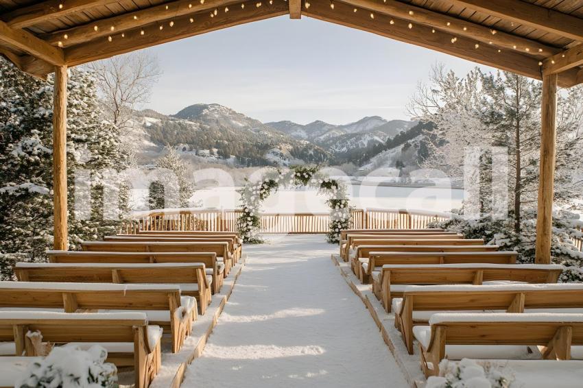 016 snowy mountain wedding 15 backdrops bd25570