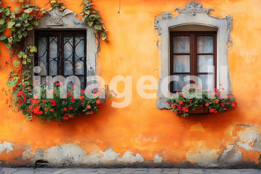026 orange wall texture 70 backdrops b25225