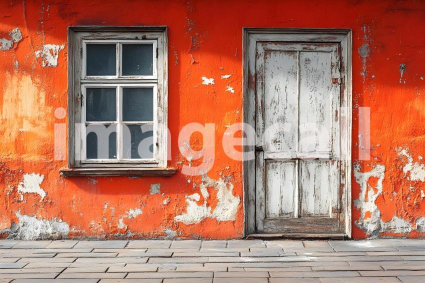 031 orange wall texture 70 backdrops b25225