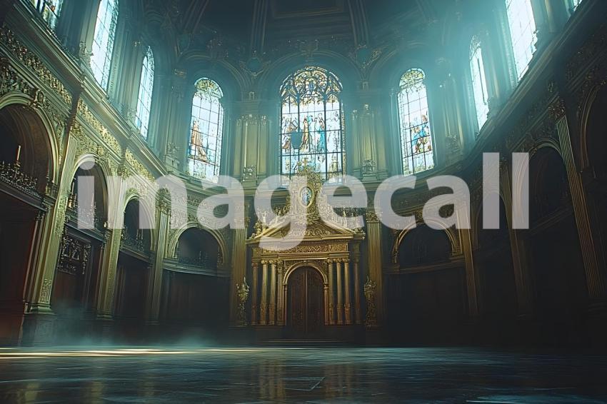 018 gothic revival 50 backdrops bd25072