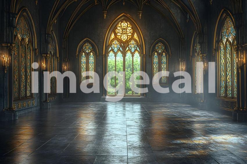016 gothic revival 50 backdrops bd25072
