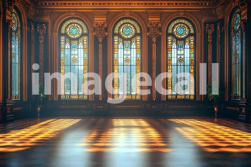 023 gothic revival 50 backdrops bd25072