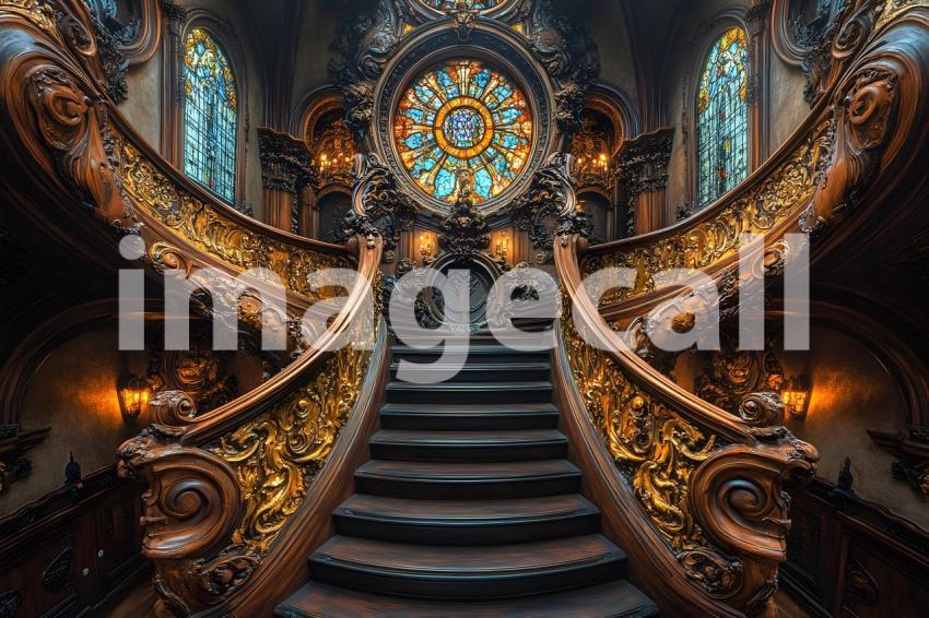 024 gothic revival 50 backdrops bd25072
