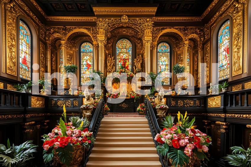 007 gothic revival 50 backdrops bd25072