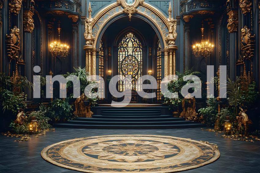 035 gothic revival 50 backdrops bd25072