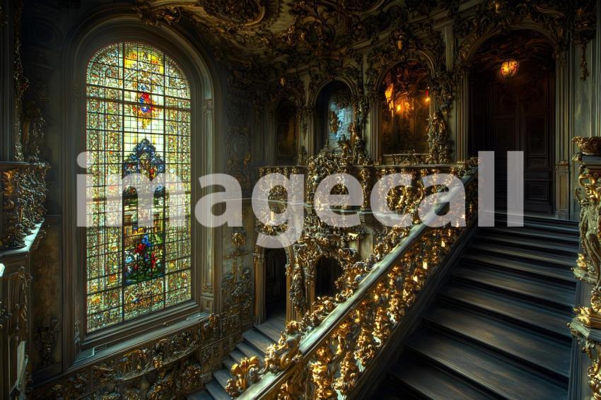 050 gothic revival 50 backdrops bd25072