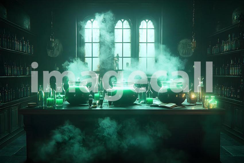 010 witch potion room 40 backdrops b25238