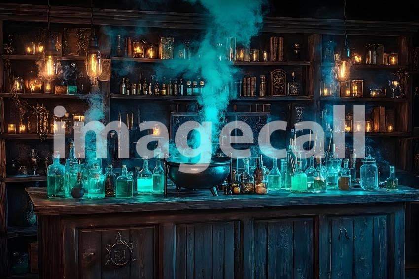 024 witch potion room 40 backdrops b25238