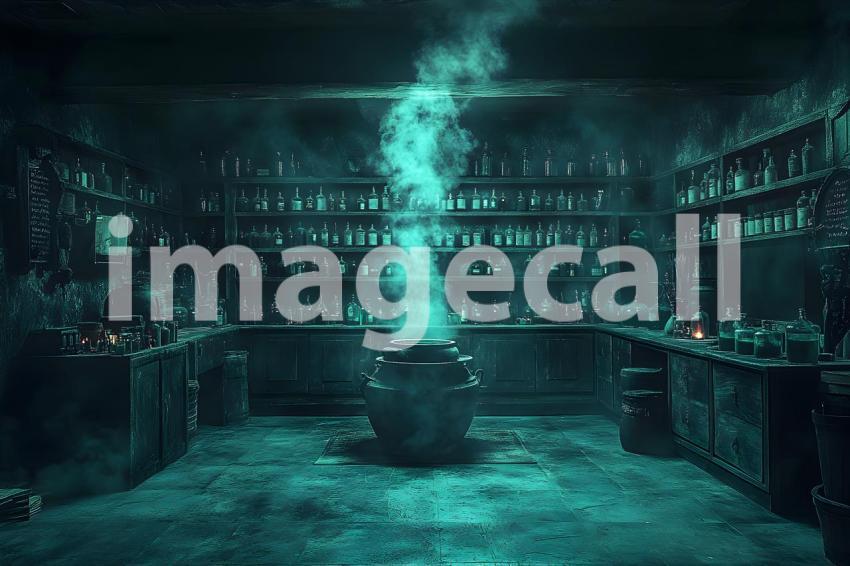 042 witch potion room 40 backdrops b25238