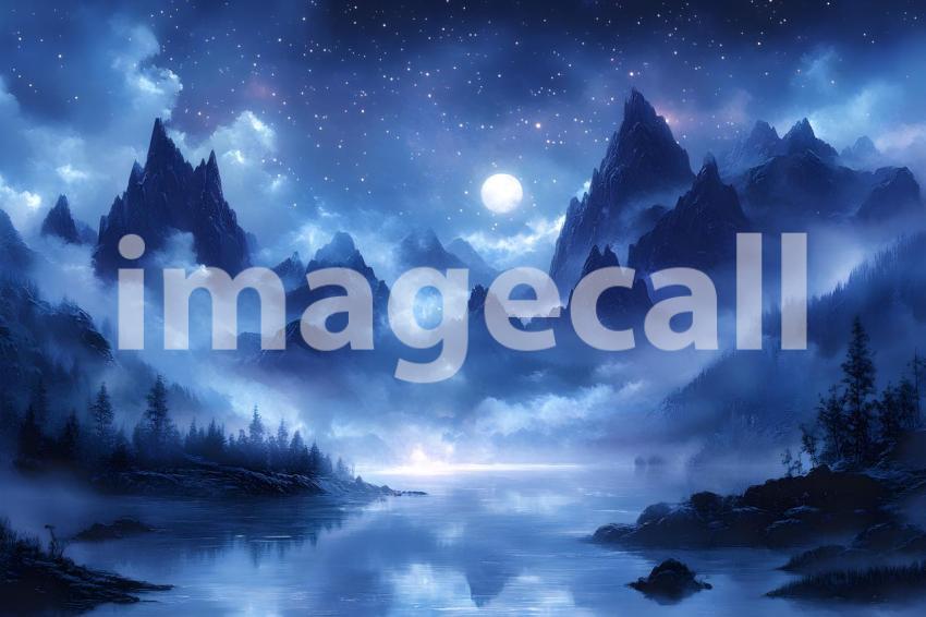 028 enchanted castle view 495 backdrops b25194