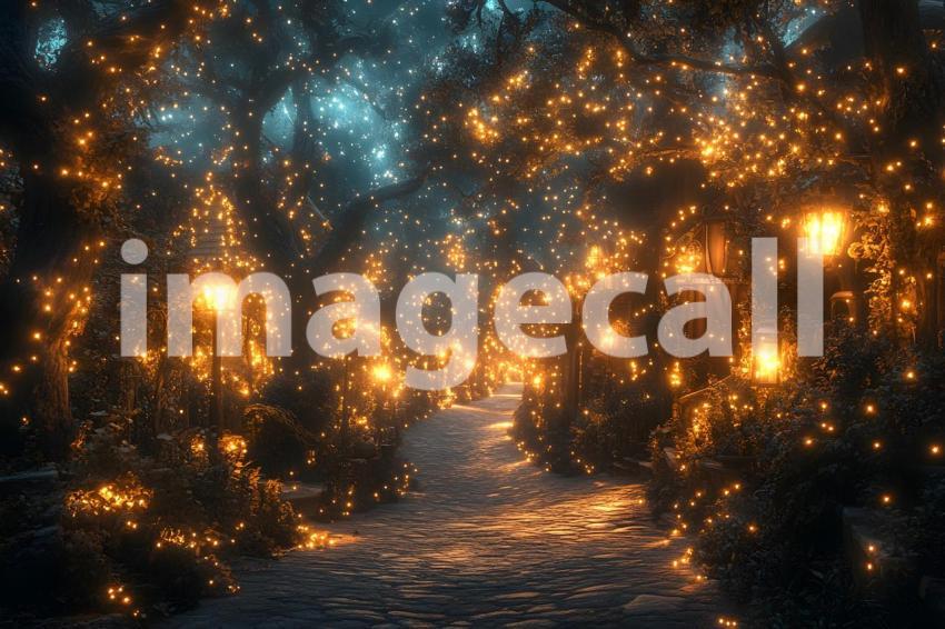 065 enchanted castle view 495 backdrops b25194