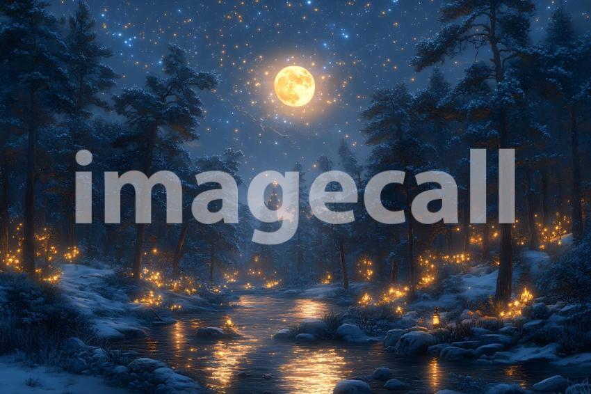 011 enchanted castle view 495 backdrops b25194