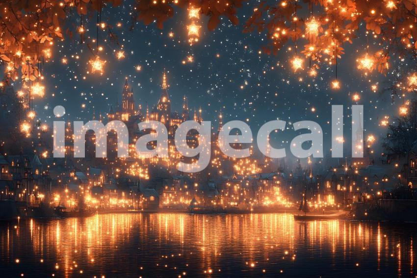 019 enchanted castle view 495 backdrops b25194