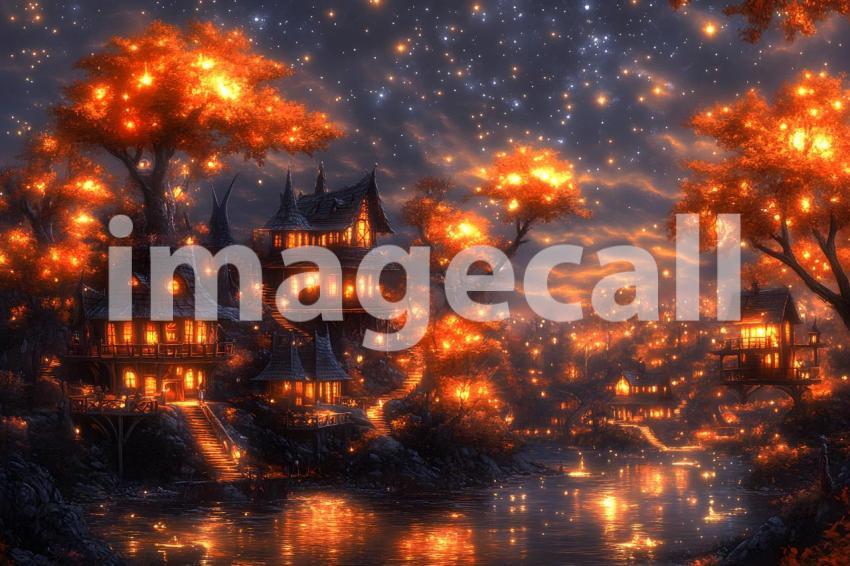 296 witch s hidden hideout 310 backdrops b25038