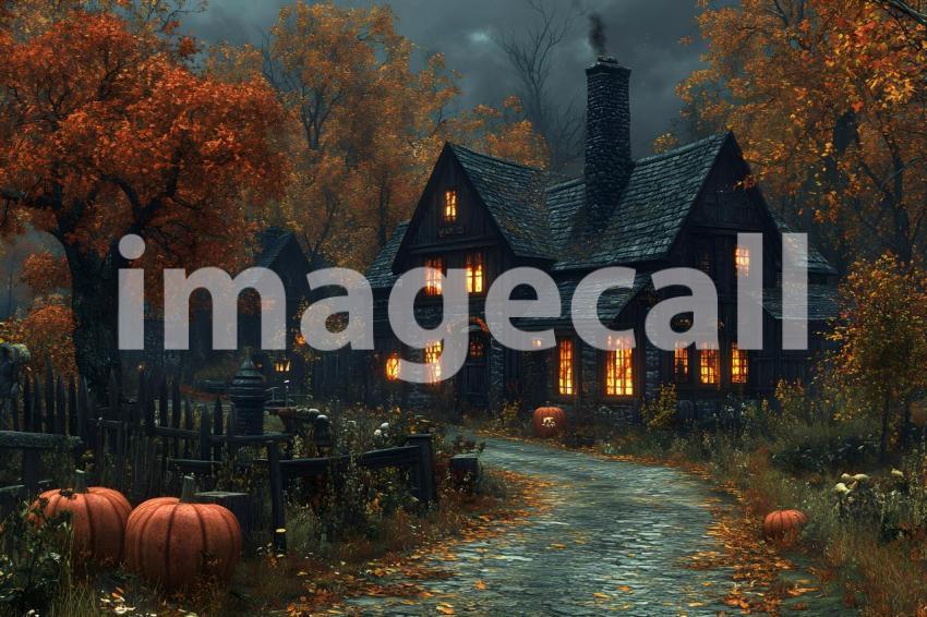 170 witch s hidden hideout 310 backdrops b25038
