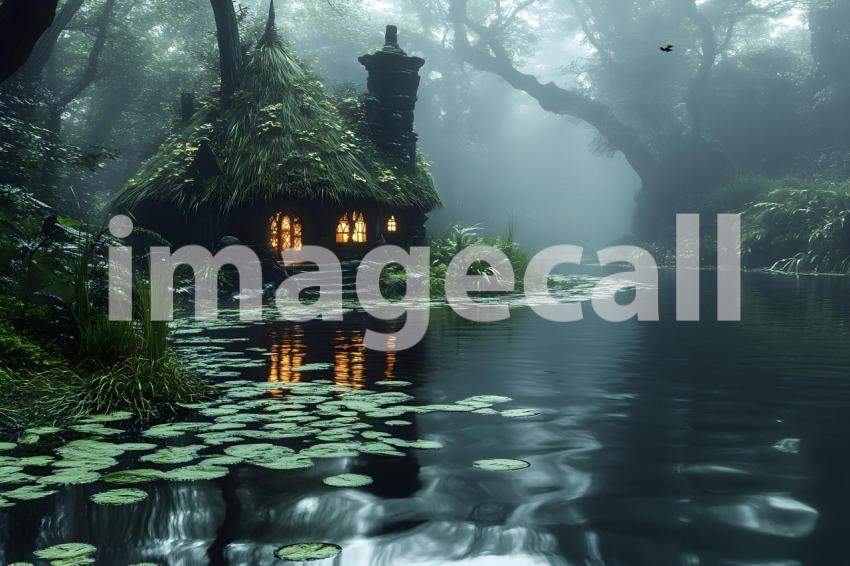 186 witch s hidden hideout 310 backdrops b25038