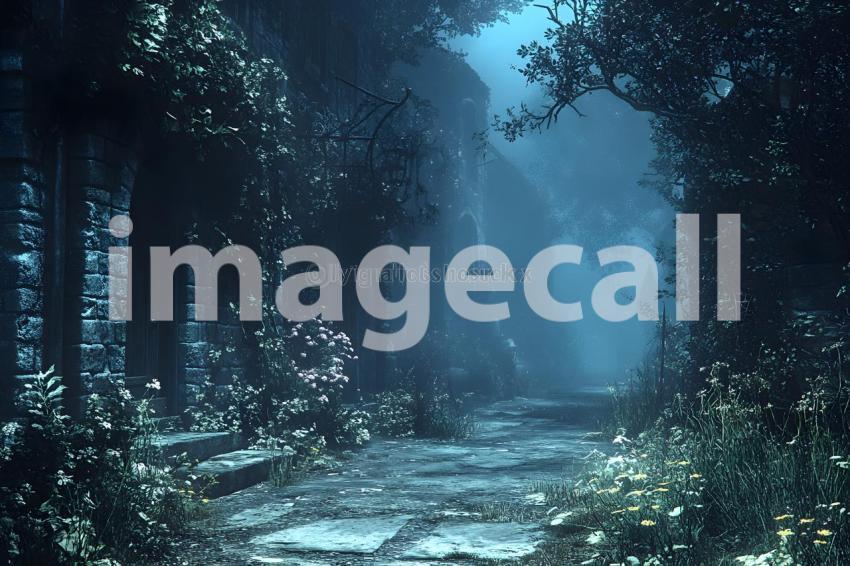 201 witch s hidden hideout 310 backdrops b25038