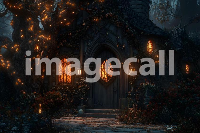 287 witch s hidden hideout 310 backdrops b25038