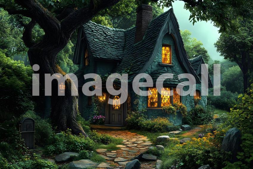 055 witch s hidden hideout 310 backdrops b25038