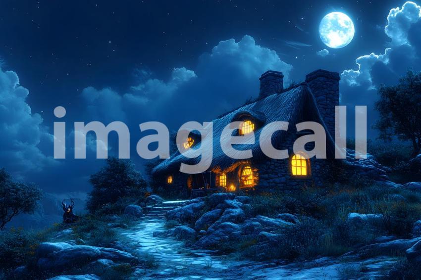 073 witch s hidden hideout 310 backdrops b25038