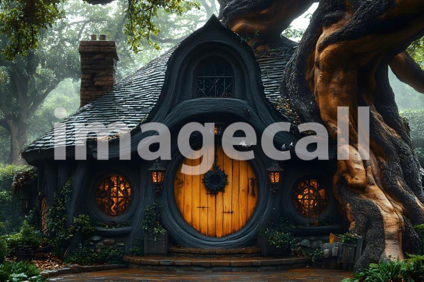 078 witch s hidden hideout 310 backdrops b25038