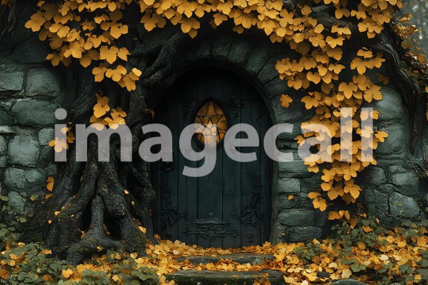 080 witch s hidden hideout 310 backdrops b25038